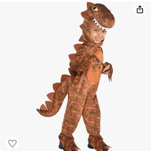 Ama an boys t-Rex costume size 4-6